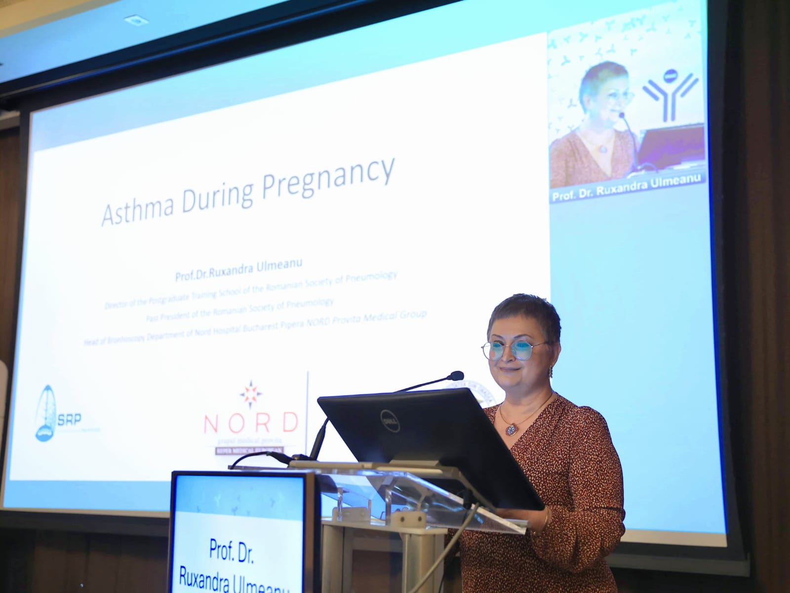 Prof. Dr. Ruxandra Ulmeanu, invitat de onoare la Conferința Națională de Alergologie și Imunologie clinică