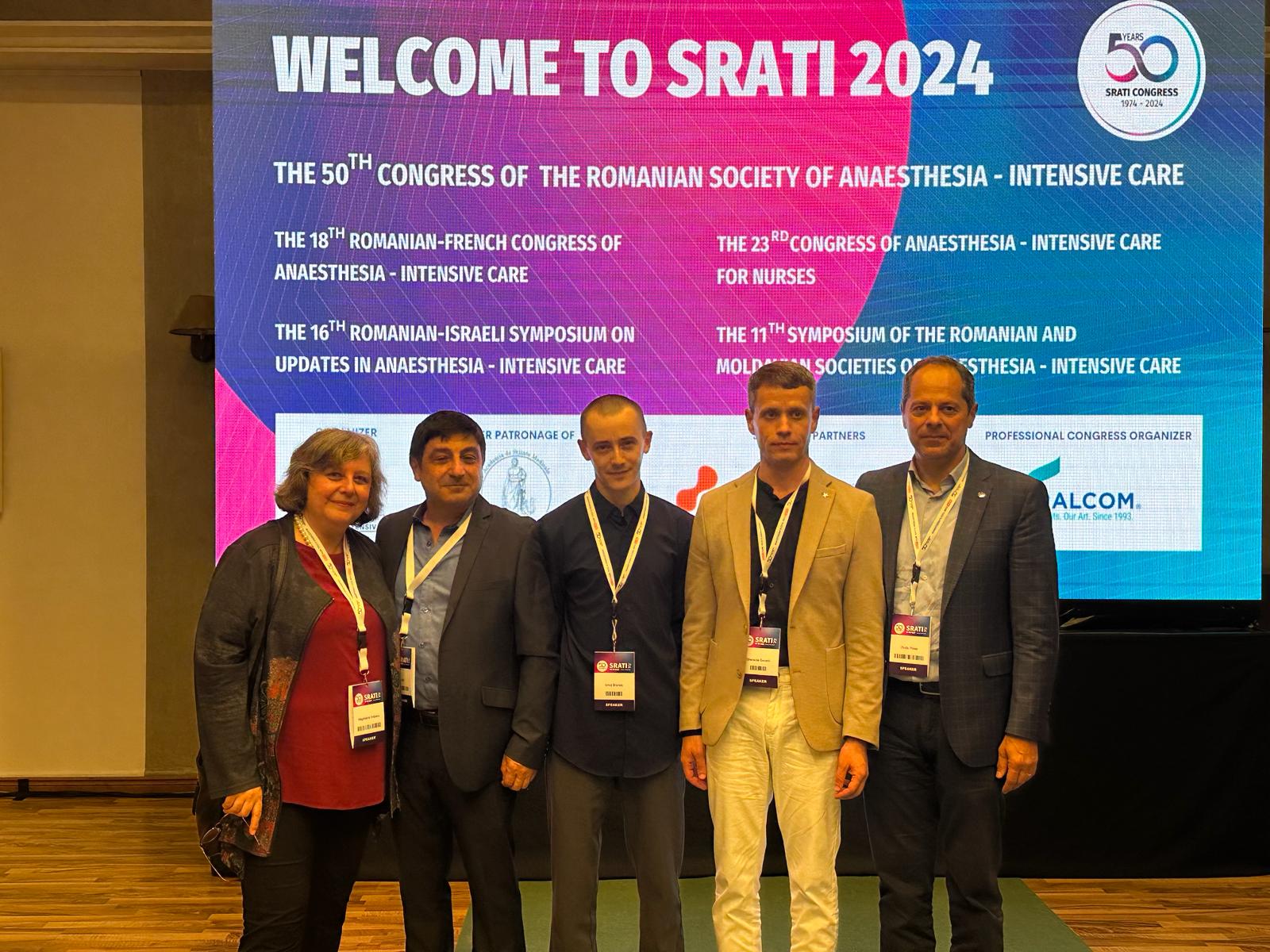 Dr. Ovidiu Palea și Dr. Ionuț Branea, speakeri la Congresul SRATI 2024
