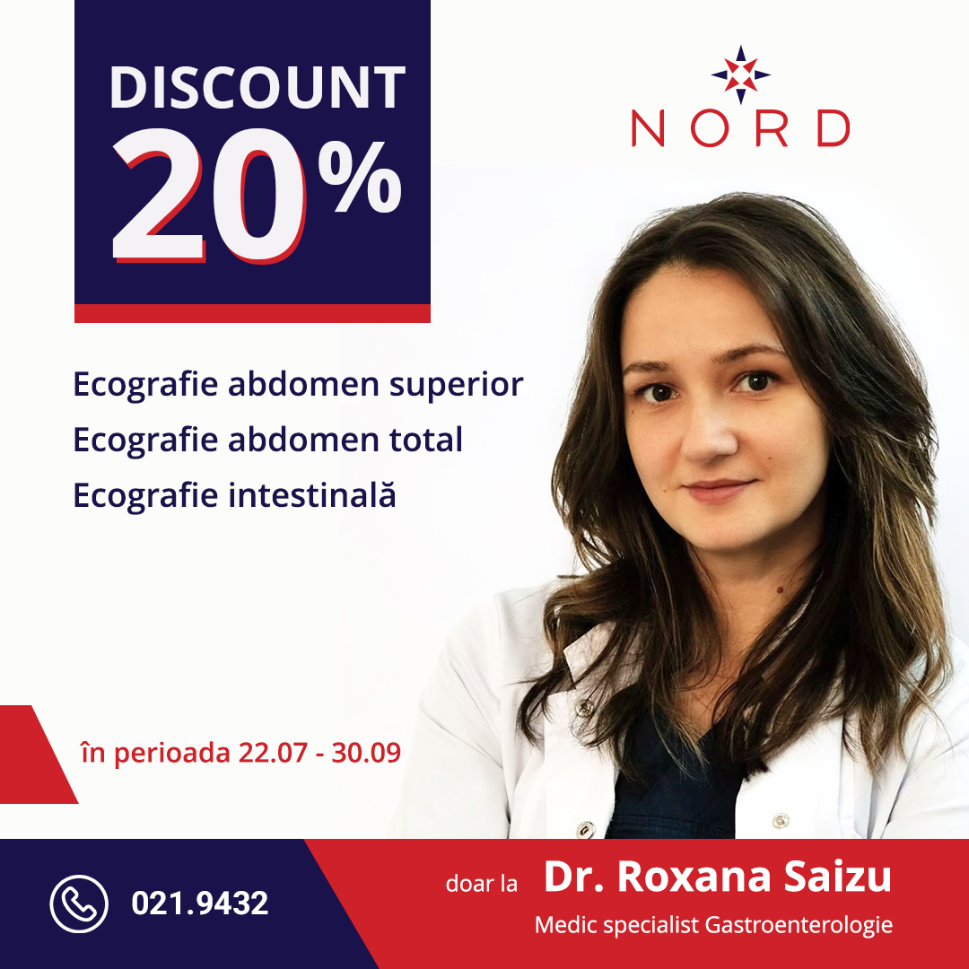 Discount de 20% pentru ecografii, în perioada 22.07-30.09