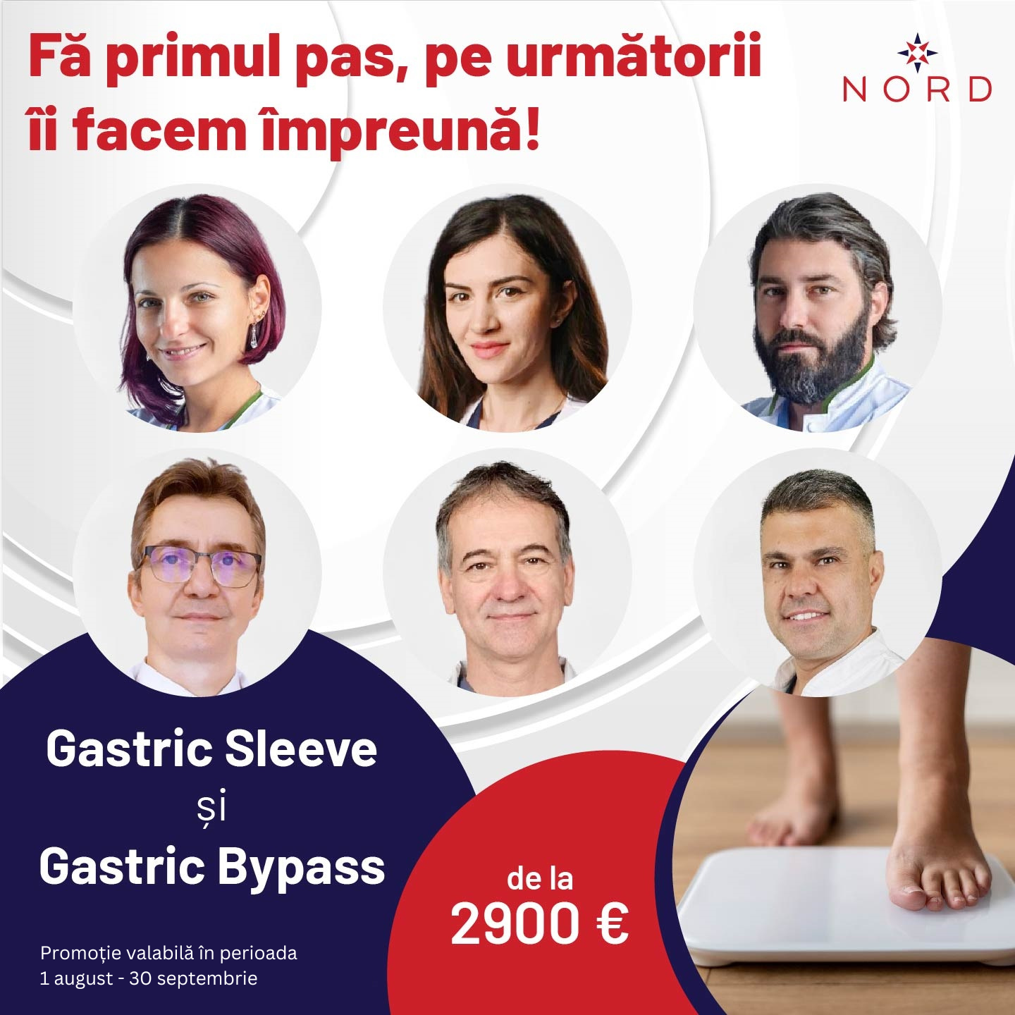 Gastric Sleeve / Gastric Bypass – de la 2900 euro 