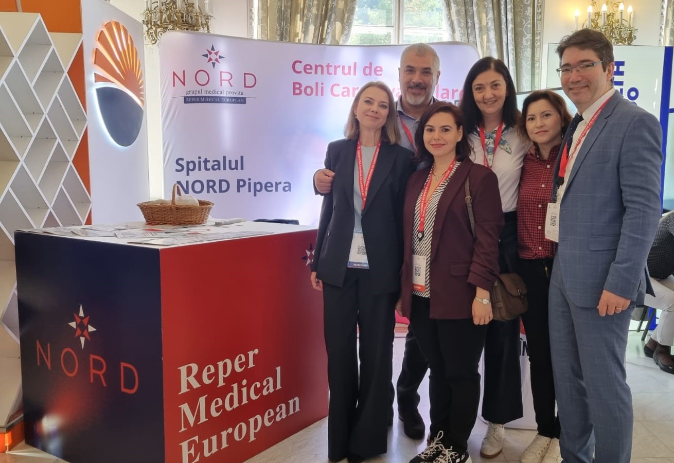 NORD a participat cu echipa Centrului de Boli Cardiovasculare la Congresul Național de Cardiologie