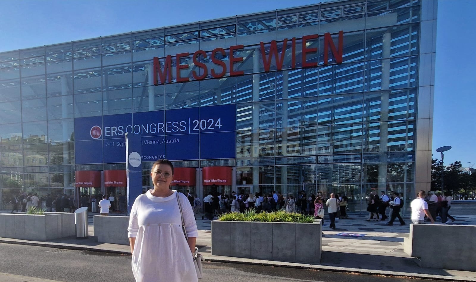 Doamna Prof. Ruxandra Ulmeanu, Directorul Școlii de Pregătire Postuniversitară a Societății Române de Pneumologie (SRP), a participat la Congresul anual al European Respiratory Society (ERS)