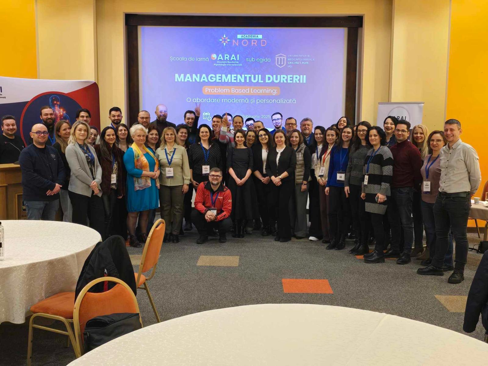 Școala de Iarnă ARAI „Managementul Durerii – Problem Based Learning: o abordare modernă și personalizată”
