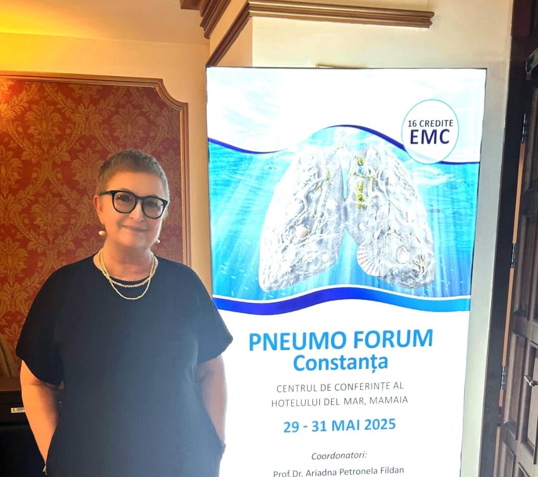 Prof. Dr.  Ruxandra Ulmeanu a participat la a II-a ediție a Conferinței PNEUMOFORUM